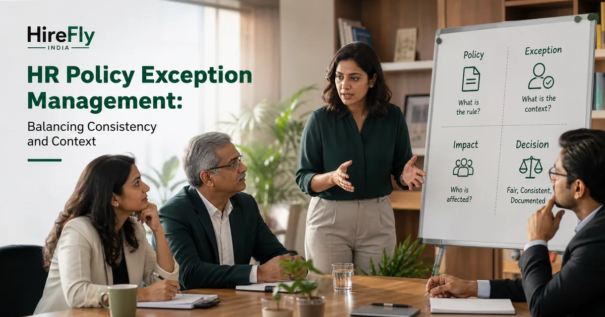 HR Policy Exception Management: Balancing Consistency and Context