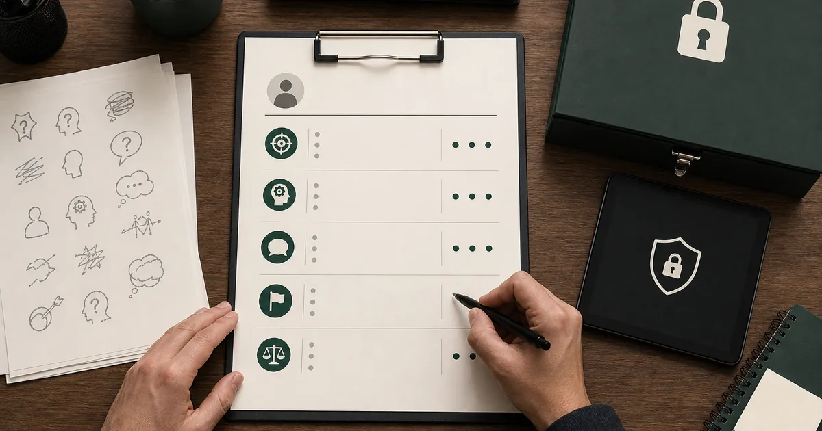 Interview Note-Taking: Capturing Evidence Fairly and Securely
