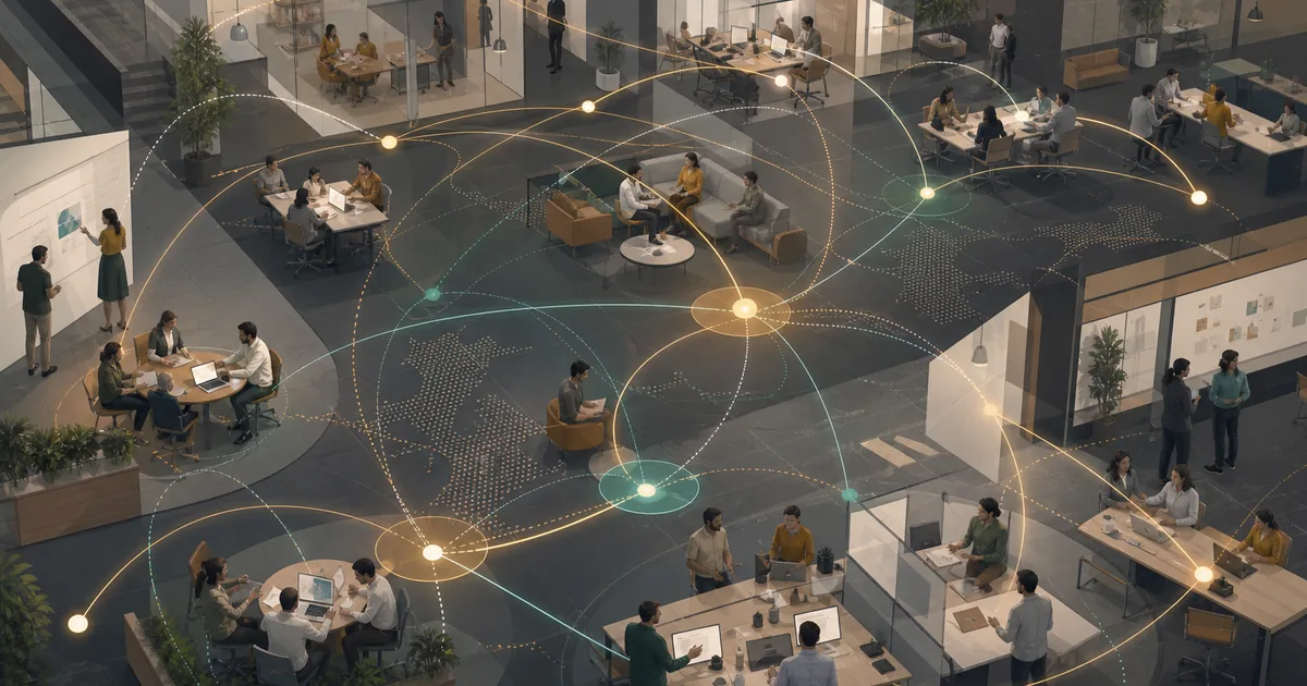 Organisation Network Analysis: Finding How Work Really Flows
