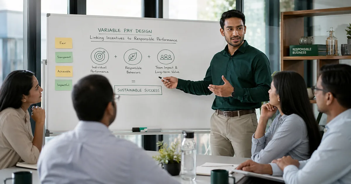 Variable Pay Design: Linking Incentives to Responsible Performance